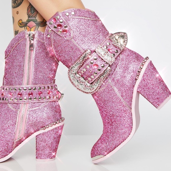 Dolls Kill Shoes Nwt Dolls Kill Sheriff Shine Cowboy Boots Poshmark